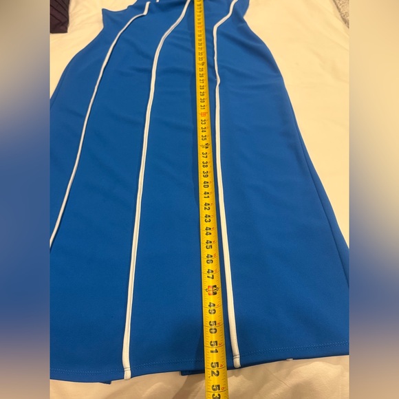 Women's Piped-Seam Sleeveless Bodycon Dress Sz 12 New No Tag - Picture 10 of 13